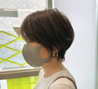 ショート 横尾 歩のヘアスタイル