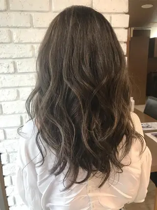 ロング カラー 日比 貴大/ minim hairのヘアスタイル