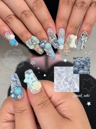 ネイル Siinail 🤍SAKIのネイルデザイン