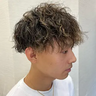 カラー パーマ メンズ 🫧 mana🫧のヘアスタイル