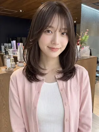 ミディアム 早野太陽 ミディアムカットのヘアスタイル