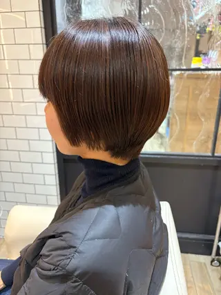 ショート 梅沢 優羽のヘアスタイル