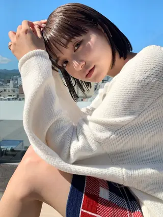 ショート カラー レイヤーカット🎀 NANAHAのヘアスタイル