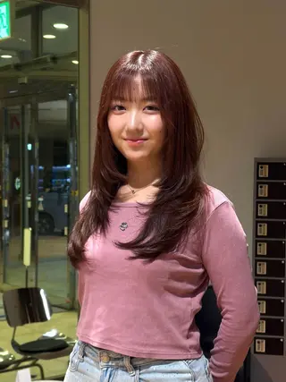 ロング coohair トミクラモエのヘアスタイル