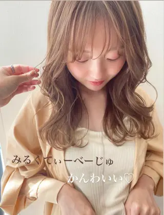 セミロング カラー アイブロウ 🍋黒瀬梨央の眉毛・アイブロウイメージ