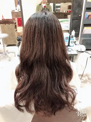 セミロング 髪質改善JILL 桑原のヘアスタイル