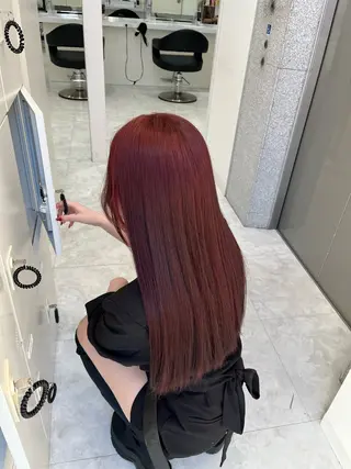 ロング 安原 幸生のヘアスタイル