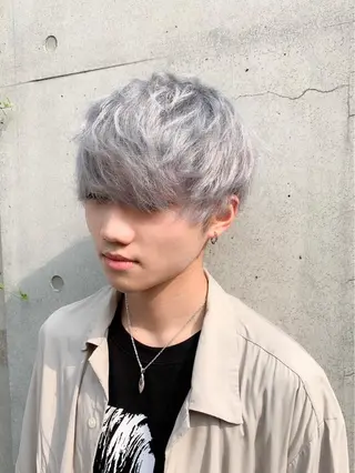 ショート カラー ヘアアレンジ メンズ メンズスタイル ly本厚木のヘアスタイル