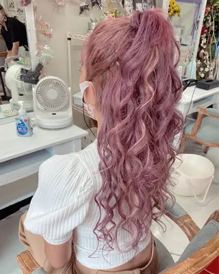 ヘアアレンジ ヘアセットサロン ココのヘアスタイル