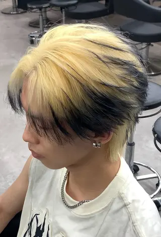 ショート メンズ 🔥ニュアンス フェザー小林海斗🔥のヘアスタイル