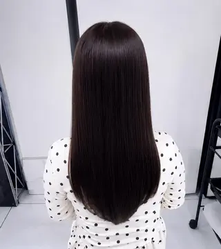 星夏୨୧ ストレートモデル募集のヘアスタイル