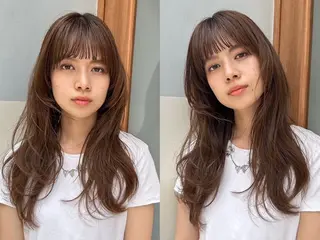 カラー ECLART 横浜 井口聖也のヘアスタイル