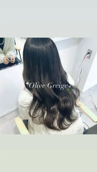 ロング 艶カラー/韓国風ヘア 🩵shioneのヘアスタイル