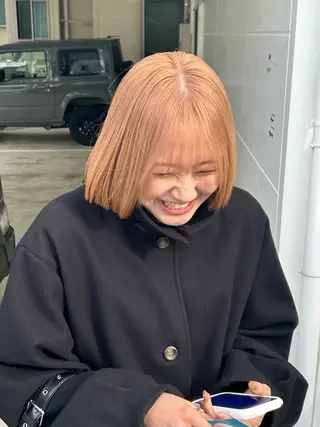 カラー 🌻ショートカット モデル募集中🪽のヘアスタイル