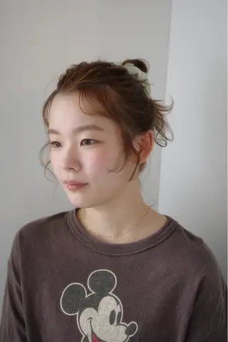 ミディアム 🧣misaki 🧣のヘアスタイル