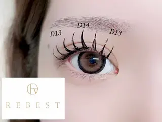 マツエク・マツパ CURUMI REBEST 京橋のマツエク・マツパデザイン