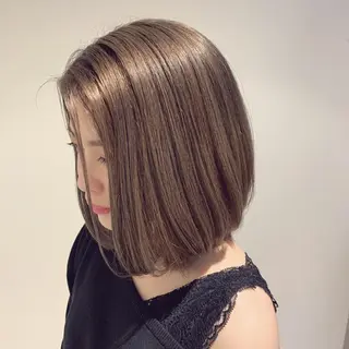 ミディアム カラー 野村 俊太のヘアスタイル