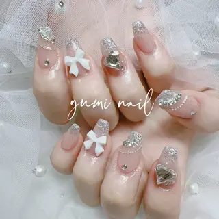 ネイル Jolly チップ長さだしのネイルデザイン