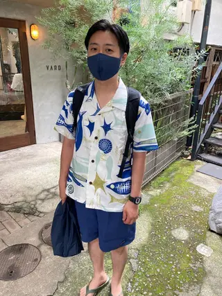メンズ 金田 夏野のヘアスタイル