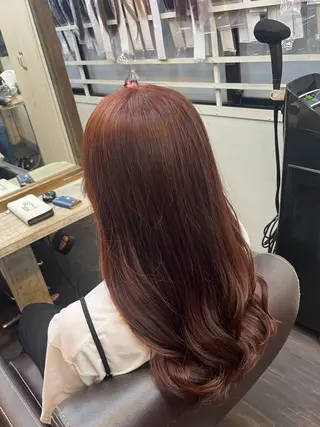 ロング カラー はやと【エクステ ×ブリーチ特化】のヘアスタイル