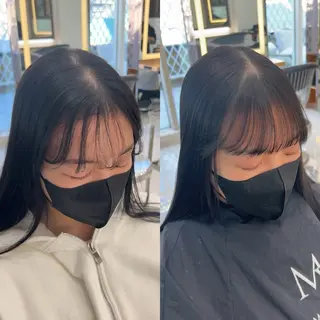 ナチュラルウルフ 九嶋優斗のヘアスタイル