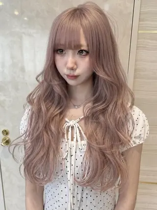 ロング カラー 🎀りな🎀透明感 カラー特化大宮のヘアスタイル