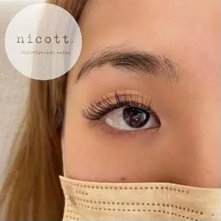 マツエク・マツパ nicott. mayukaのマツエク・マツパデザイン