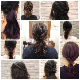 セミロング 反橋 聖のヘアスタイル