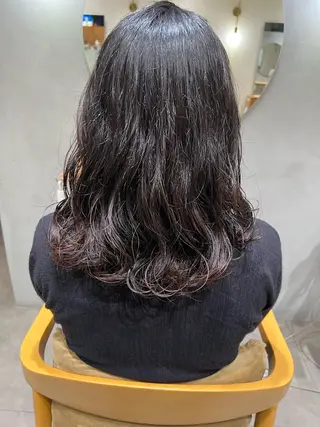 セミロング 松平 拓巳のヘアスタイル