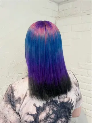 ミディアム カラー 🩵aiko / モデル募集中️🩵のヘアスタイル