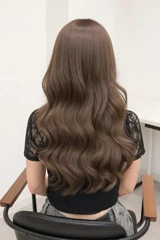 ロング カラー 淵野辺カラーモデル 募集🌼畔上のヘアスタイル