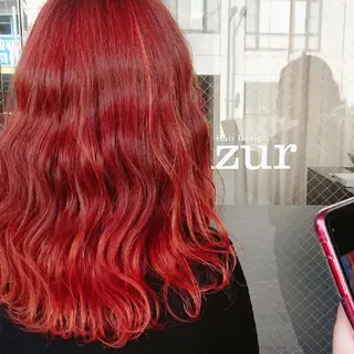 ミディアム カラー 美髪 カラーリストのヘアスタイル