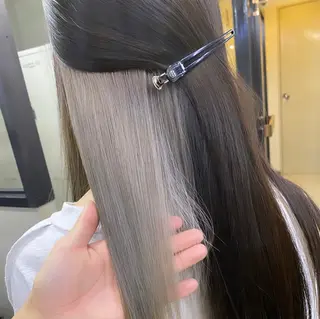 ロング 的場 渉のヘアスタイル