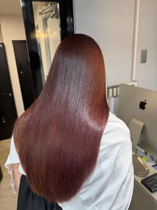 ロング 髪質改善✨艶髪 韓国ヘア 池内 祐樹のヘアスタイル