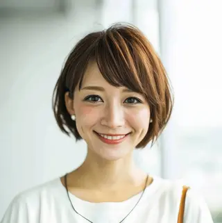 ショート 🌿京都丸みショート /小倉徒歩4分/多田のヘアスタイル