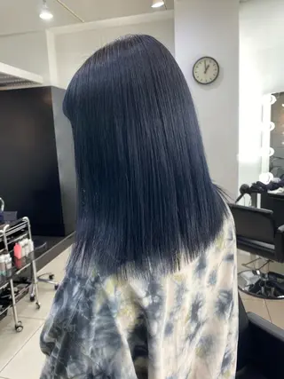 ミディアム カラー ヘアアレンジ SHACHU ayamiのヘアスタイル
