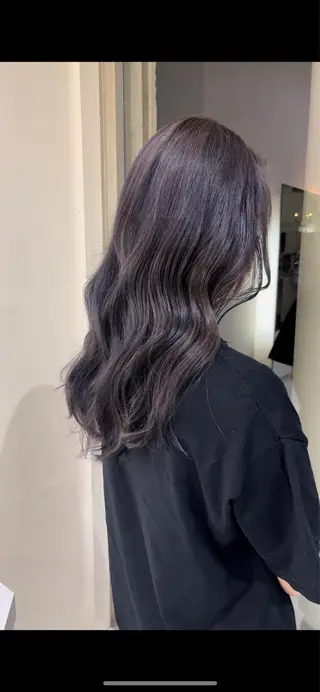 カラー mickey Yuinaのヘアスタイル