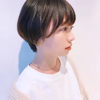 ショート カラー 中川 竜誠のヘアスタイル