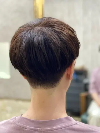 ショート 勝河 怜楊のヘアスタイル