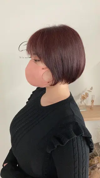 ショート カラー Chainon 山中 拓也のヘアスタイル