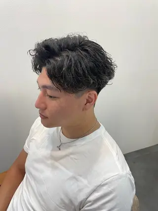 ショート パーマ ヘアアレンジ メンズ 🔥メンズ特化🔥 木村 祐太のヘアスタイル