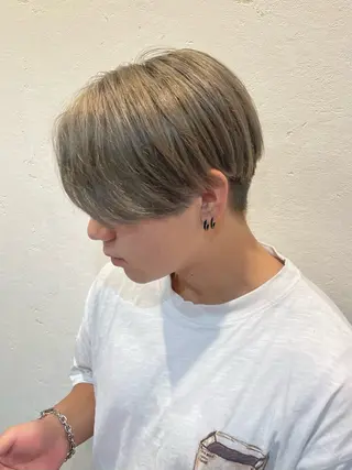 ショート カラー ニュアンスカラー🫧 加納のヘアスタイル