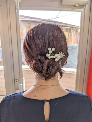 ミディアム ヘアアレンジ 🍀【脱芋】 tomoha🍀のヘアスタイル