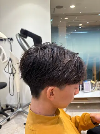 メンズ メンズパーマ 柏木結太のヘアスタイル