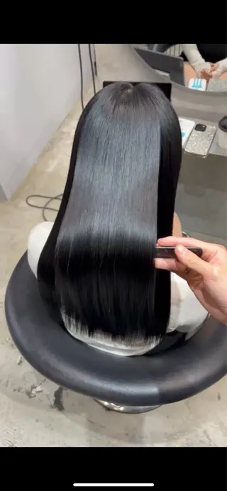 ロング カラー ワンホンヘア🇨🇳 髪質改善/itaruのヘアスタイル