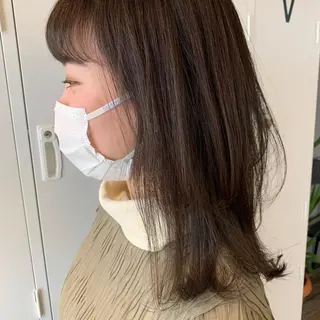 セミロング カラー 中島 かんなのマツエク・マツパデザイン