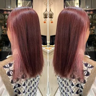 カラー 小山 奈津のヘアスタイル