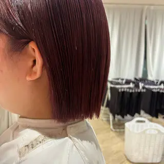ショート カラー 砂野 真璃奈のヘアスタイル