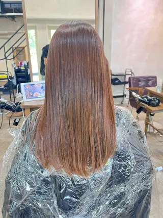 カラー ✨ブリーチなしカラー ×髪質改善✨松村 潤のヘアスタイル