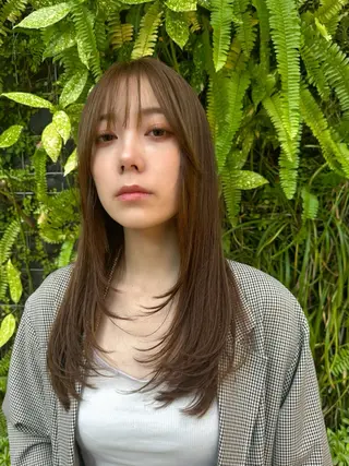 ロング カラー ✨艶髪✨透明感✨ 山内大樹のヘアスタイル
